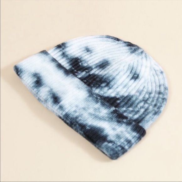 Knit Tie Die Beanie Unisex - Picture 2 of 8